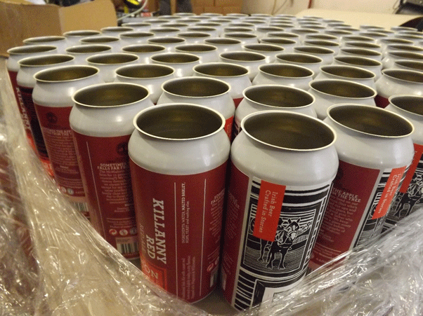 Brehon Brewhouse Cans